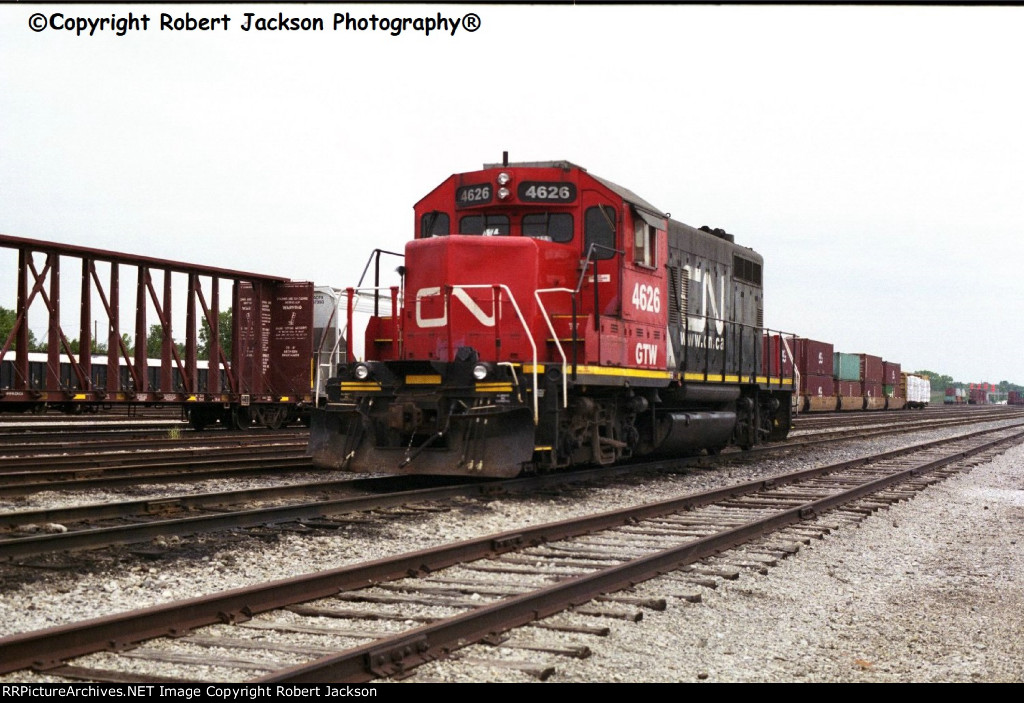 GTW 4633 at Port Huron, MI train yard